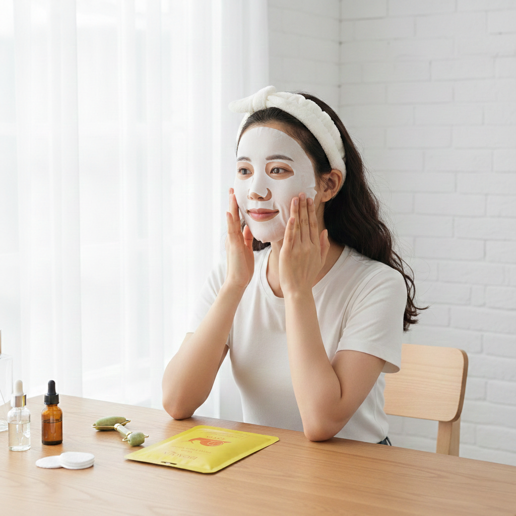 Mascarilla Facial 24K Gold Snail x10 Uds - BIOAQUA