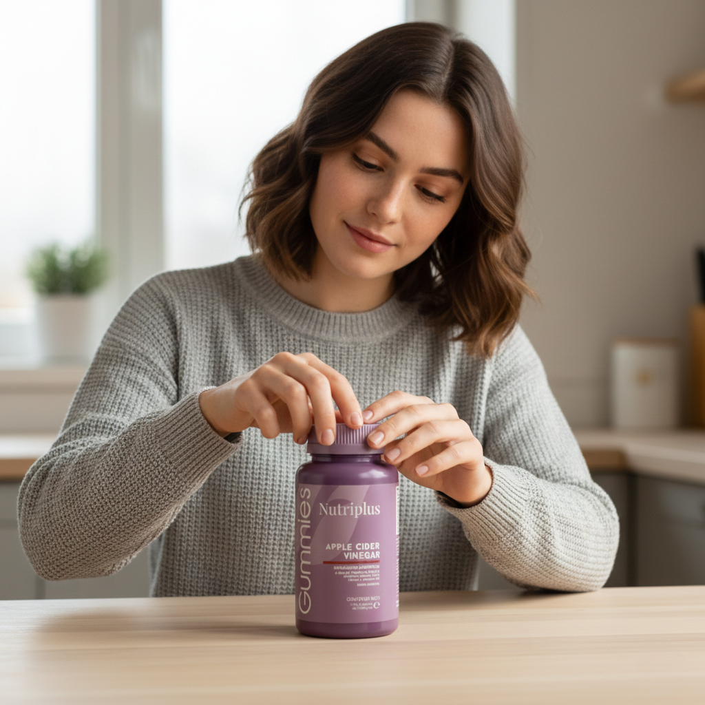 Nutriplus Gummies Apple Cider Vinegar 60 Uds - FARMASI