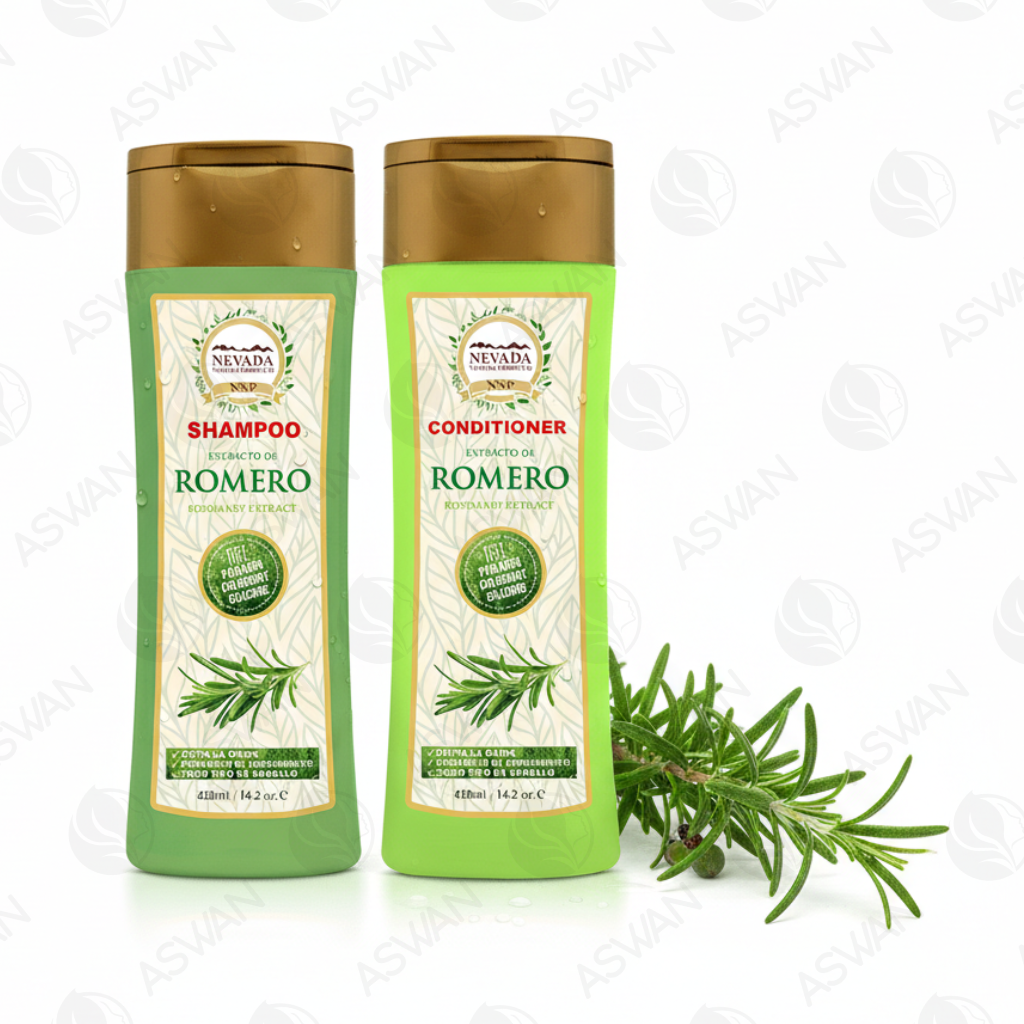 Pack Shampoo + Acondicionador de Extracto de Romero 420 ml - NEVADA