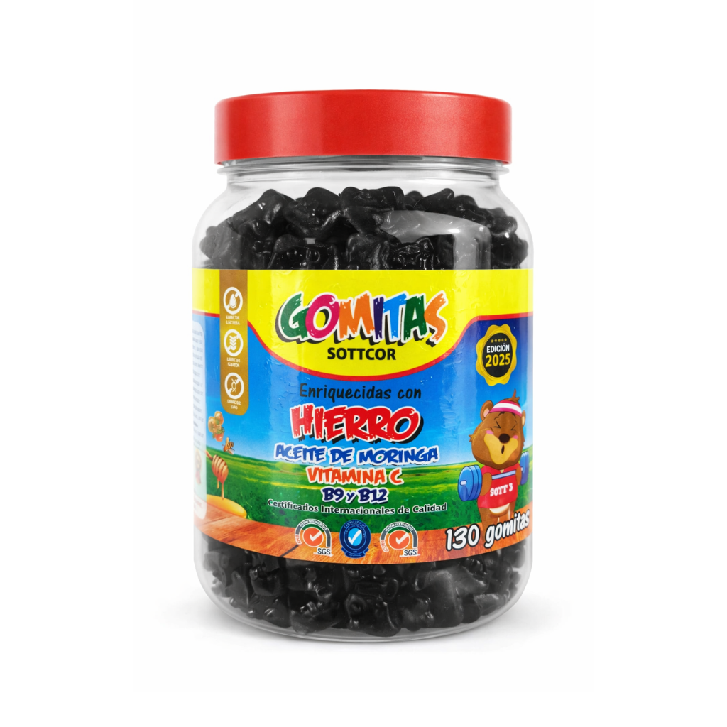 Gomitas Niños Hierro 130 Ud. - SOTTCOR