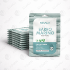 Mascarilla Facial De Barro Marino x10 Uds - NEVADA