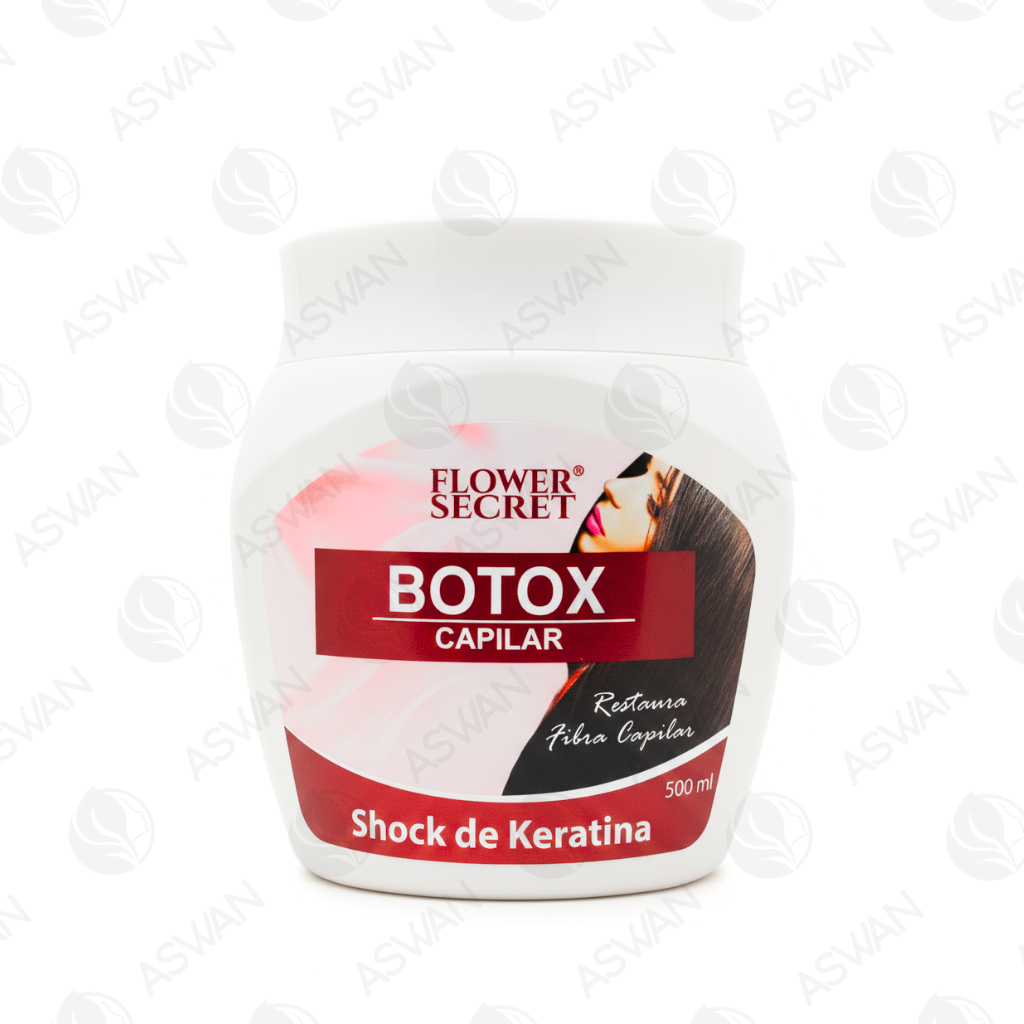 Botox Capilar Shock de Keratina 500 ml - FLOWER SECRET
