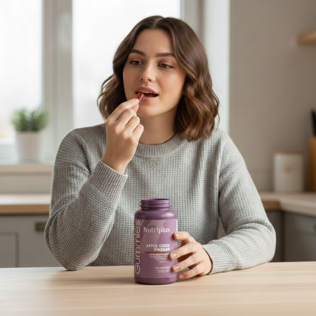 Nutriplus Gummies Apple Cider Vinegar 60 Uds - FARMASI