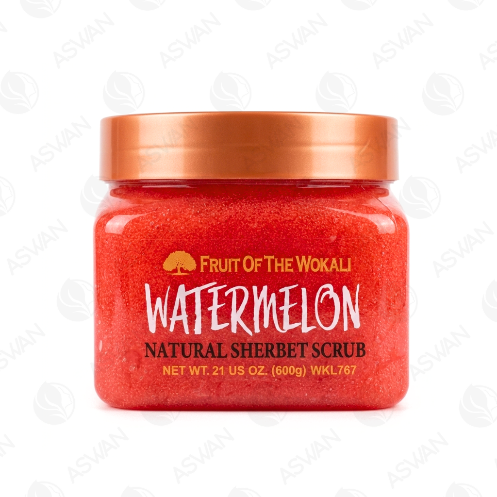 Natural Sherbet Scrub Watermelon 600 gr - WOKALI