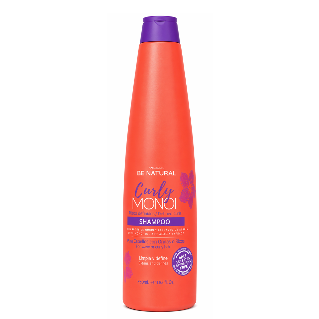 Shampoo Rizos Definidos Curly Monoi 350 ml - BE NATURAL