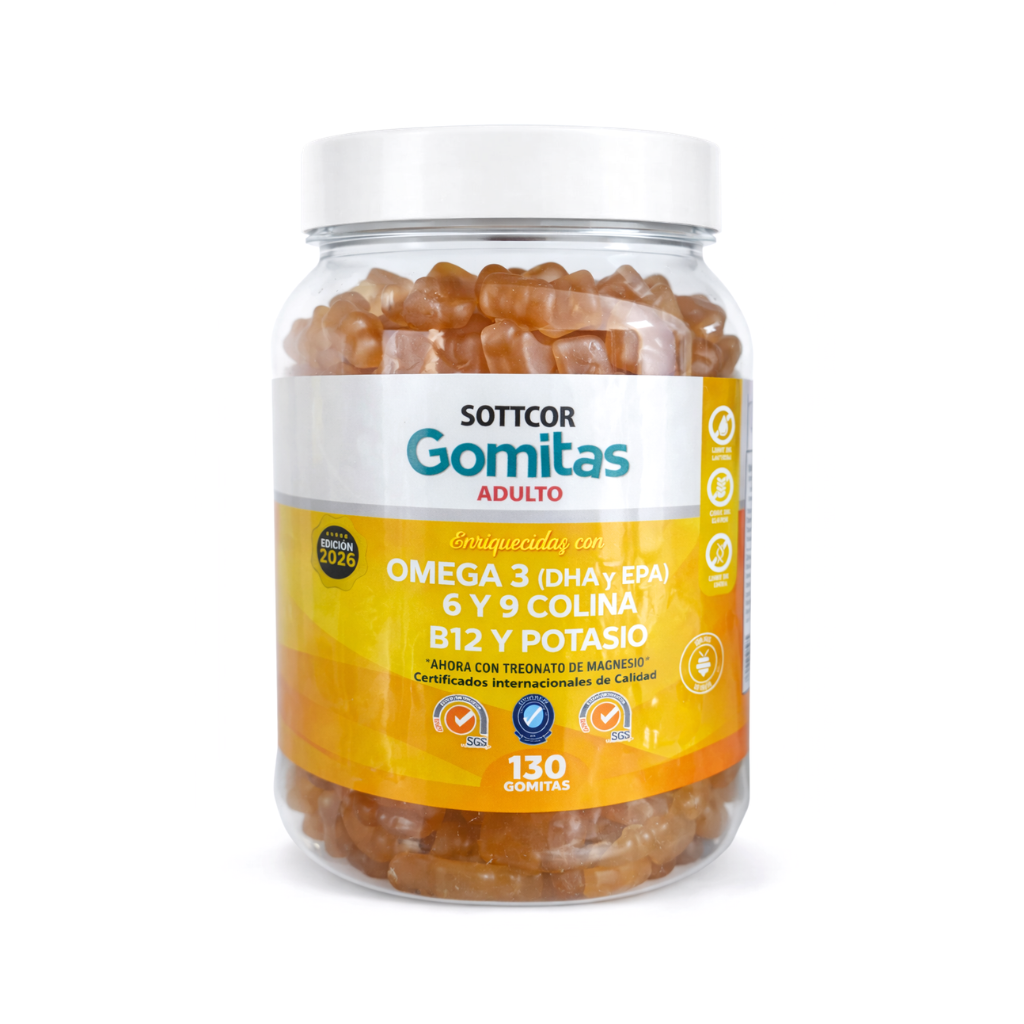 Gomitas Adultos de Omega 130 Ud. - SOTTCOR