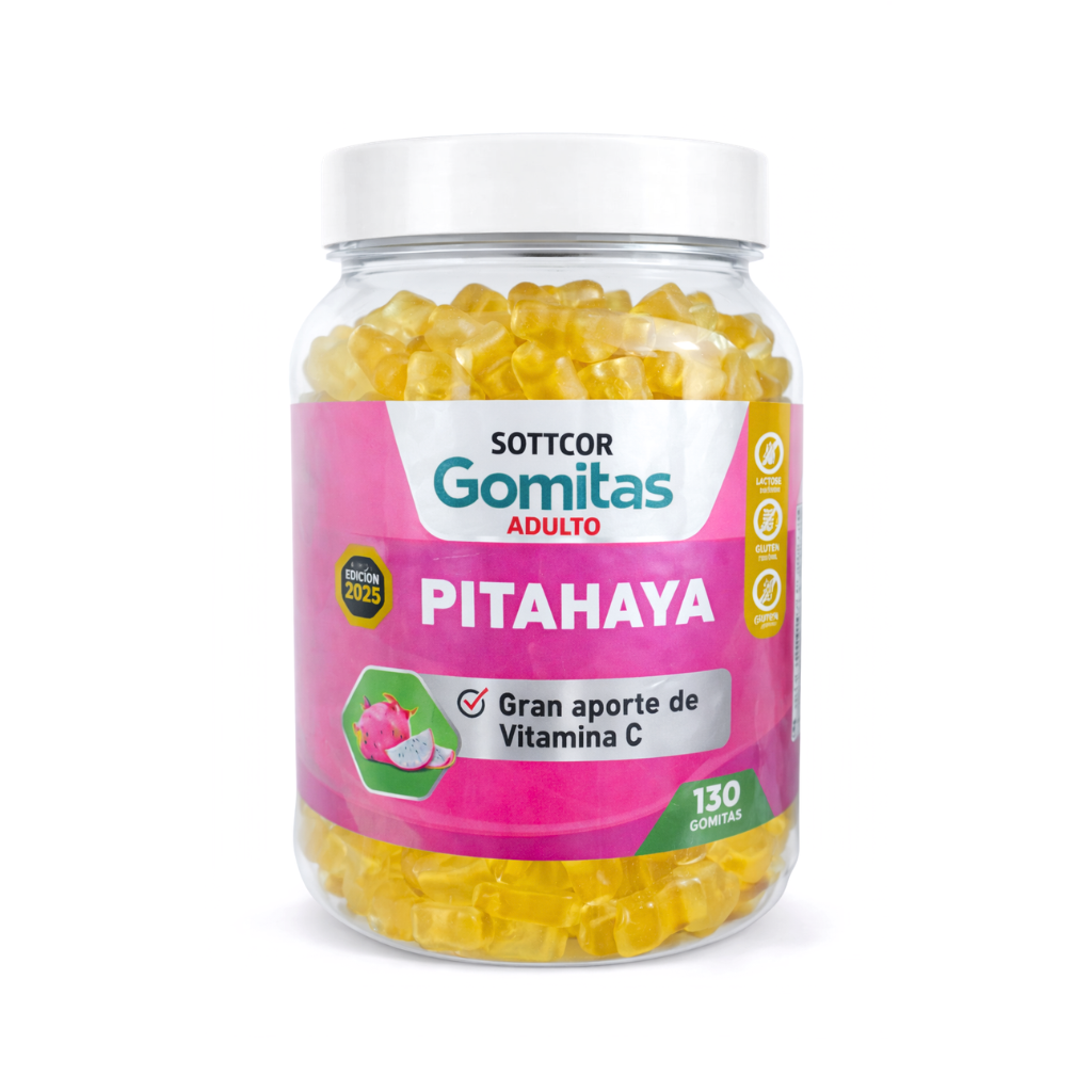 Gomitas Adultos de Pitahaya 130 Ud. - SOTTCOR