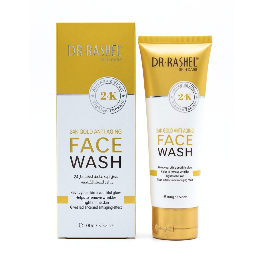 Limpiador Facial 24K Gold 100 gr - DR. RASHEL