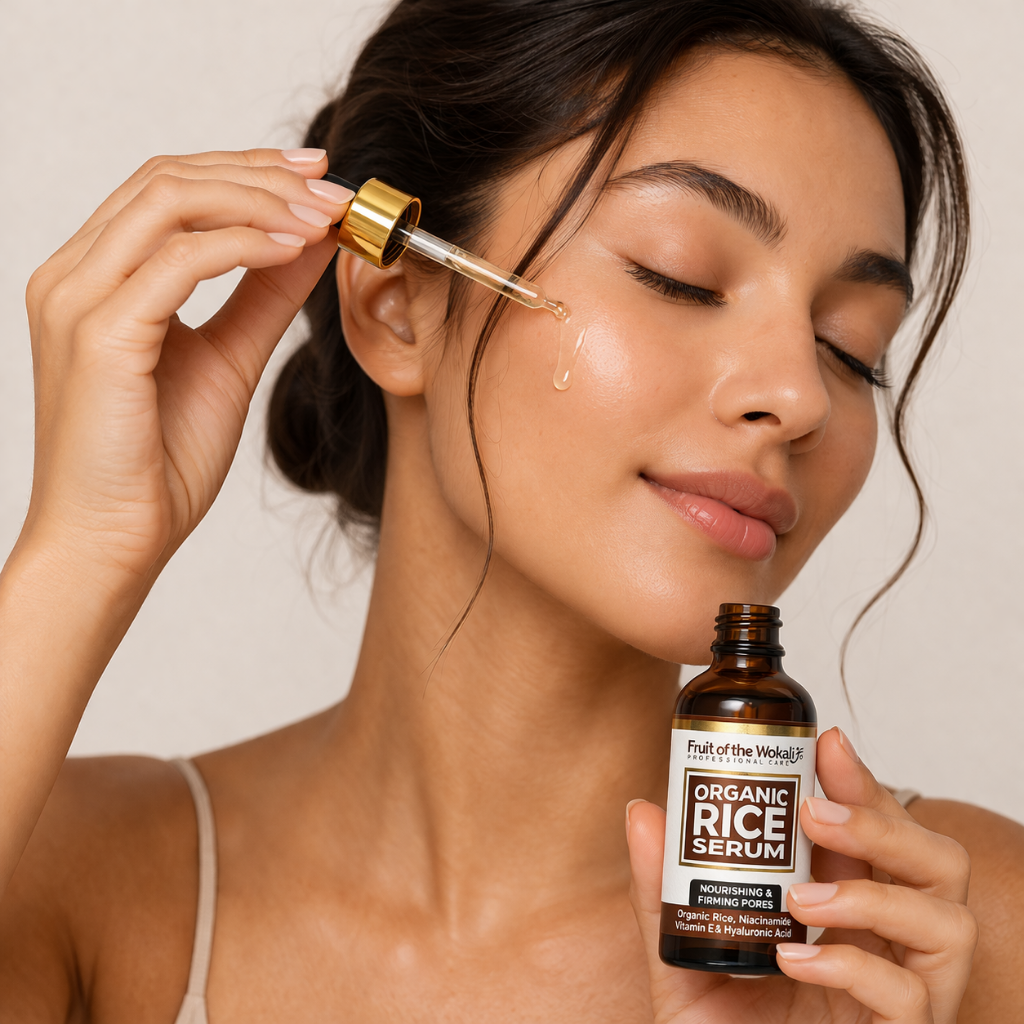 Serum Facial Organic Rice x2 50 ml - WOKALI