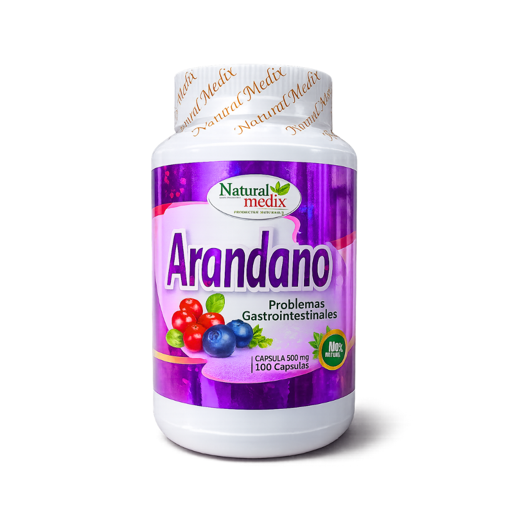 Arandano 100 cáp. - NATURAL MEDIX