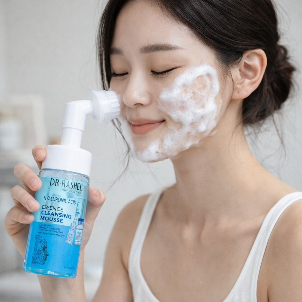 Mousse Limpiador Facial Ácido Hialuronico 125 ml - DR. RASHEL