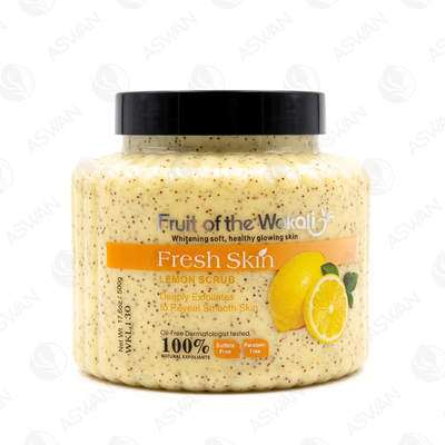 Fresh Skin Lemon Scrub 500 gr - WOKALI