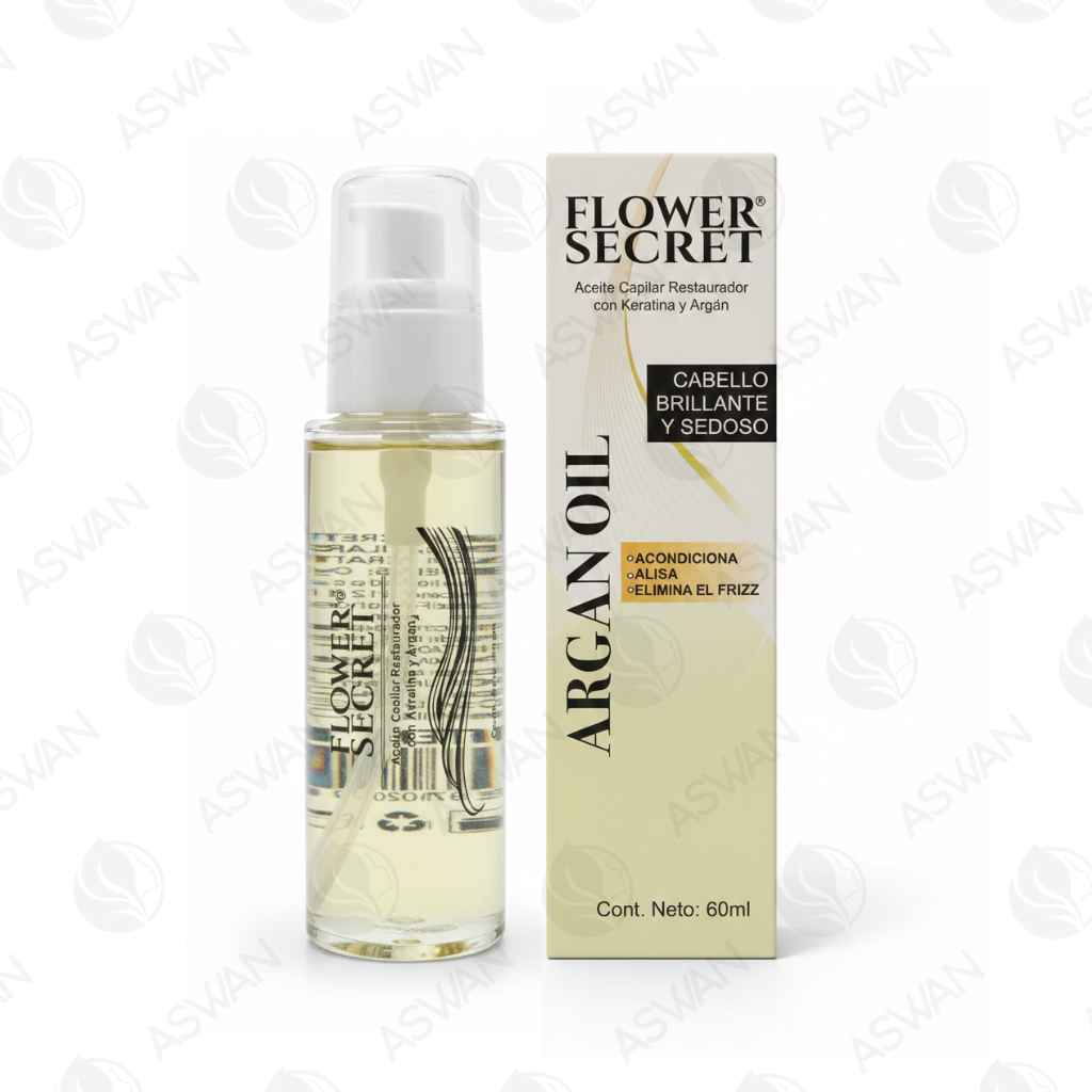 Aceite Capilar Argán Oil 60 ml - FLOWER SECRET