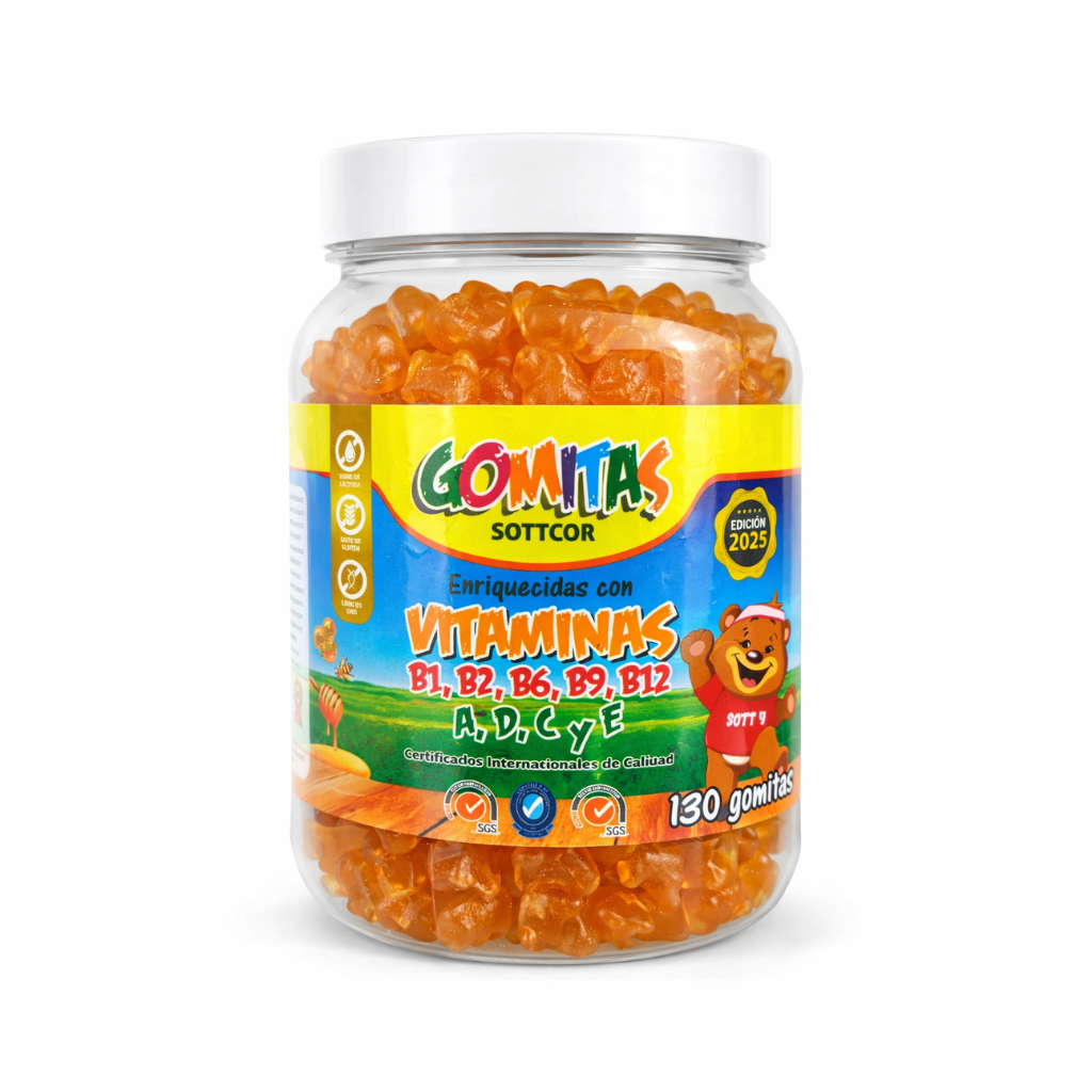 Gomitas Niños Vitaminas 130 Ud. - SOTTCOR