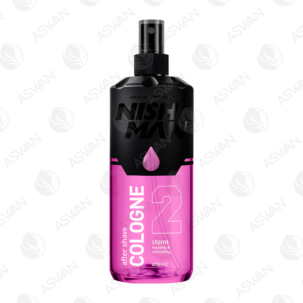 After Shave Cologne 02 Storm 400 ml - NishMan