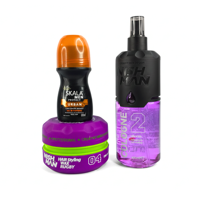 Kit San Valentin #2: Gel + Desodorante + Colonia Afther Shave 02