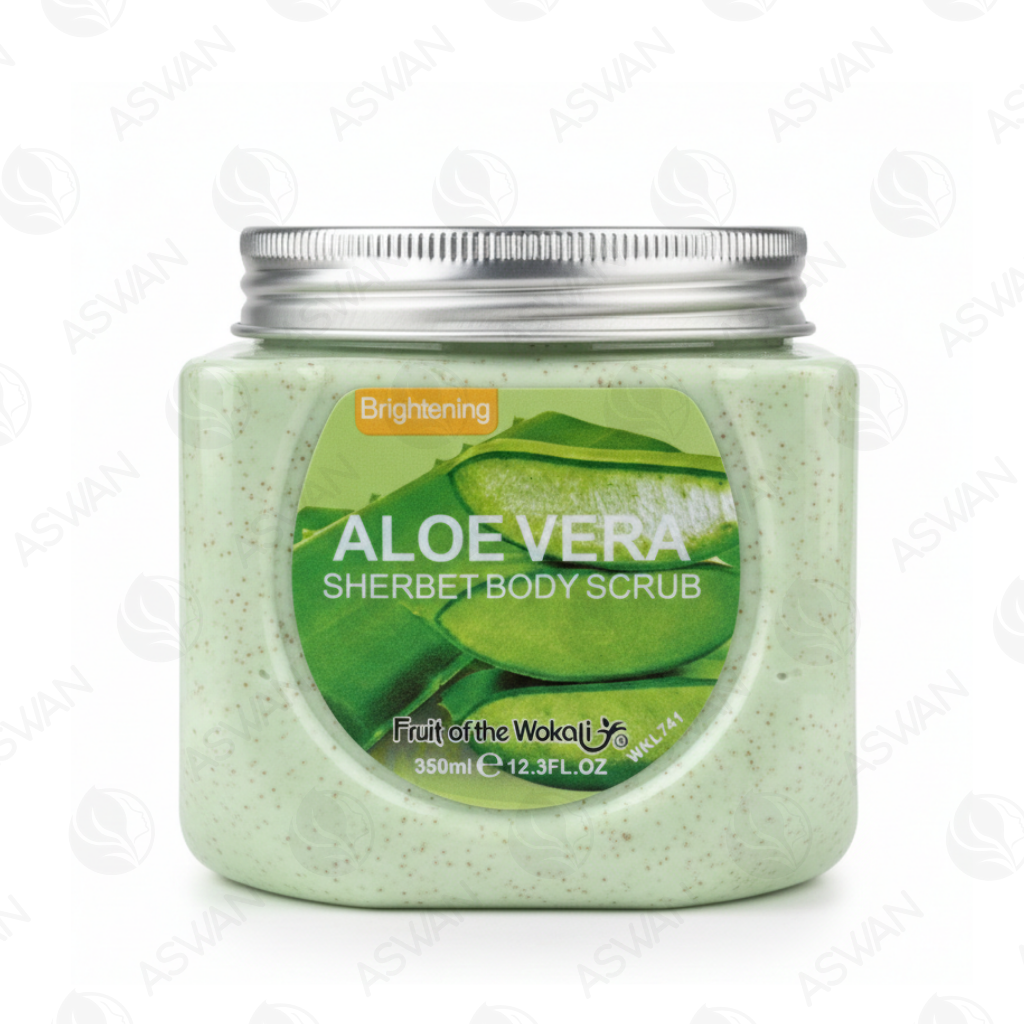 Sherbet Body Scrub Aloe Vera 500 ml - WOKALI