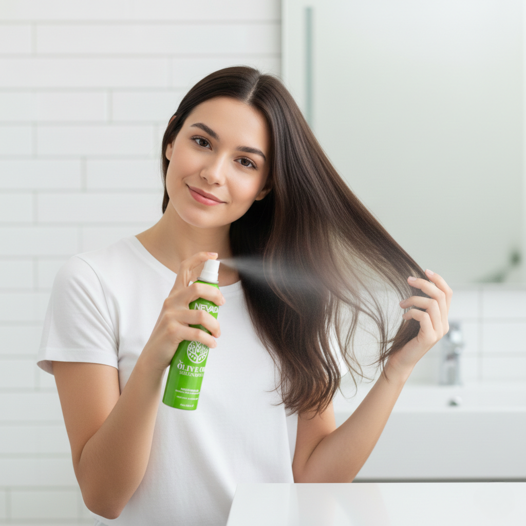 Brillo en Spray Aceite de Oliva 450 ml - NEVADA