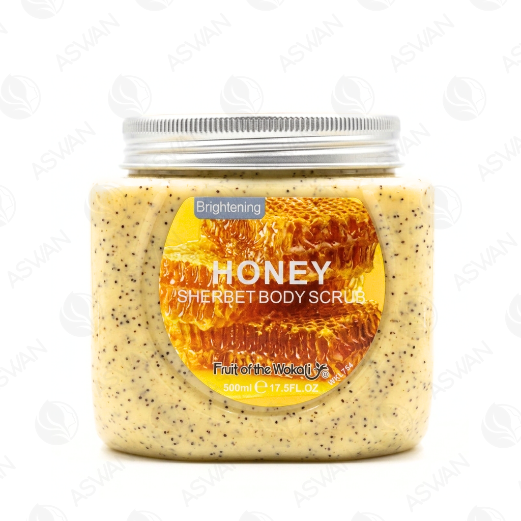Sherbet Body Scrub Honey 500 ml - WOKALI