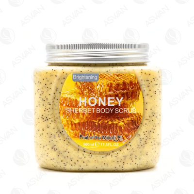 Sherbet Body Scrub Honey 500 ml - WOKALI