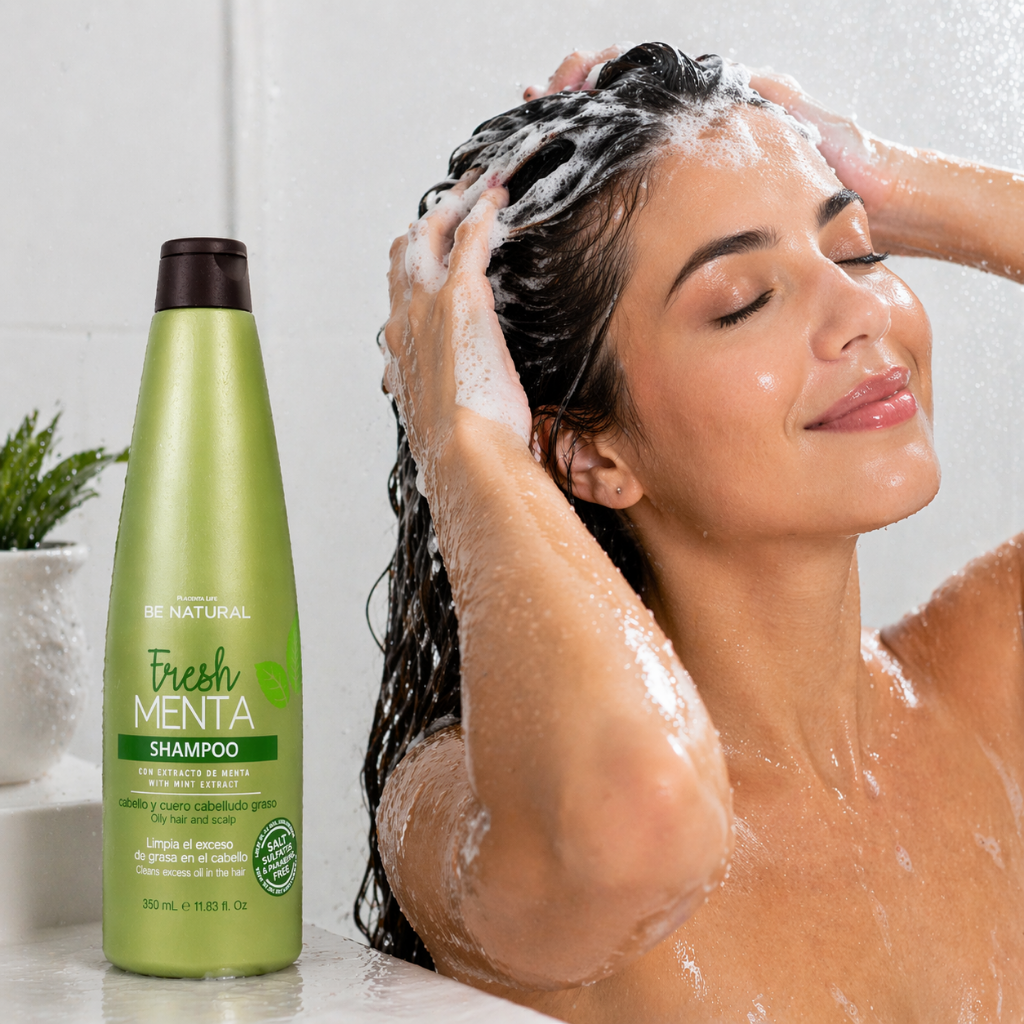 Shampoo Fresh Menta 350 ml - BE NATURAL