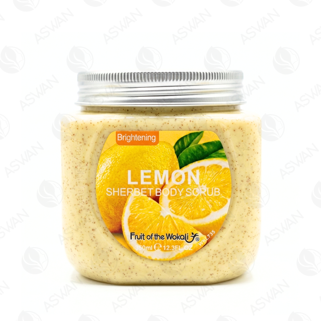Sherbet Body Scrub Lemon 500 ml - WOKALI