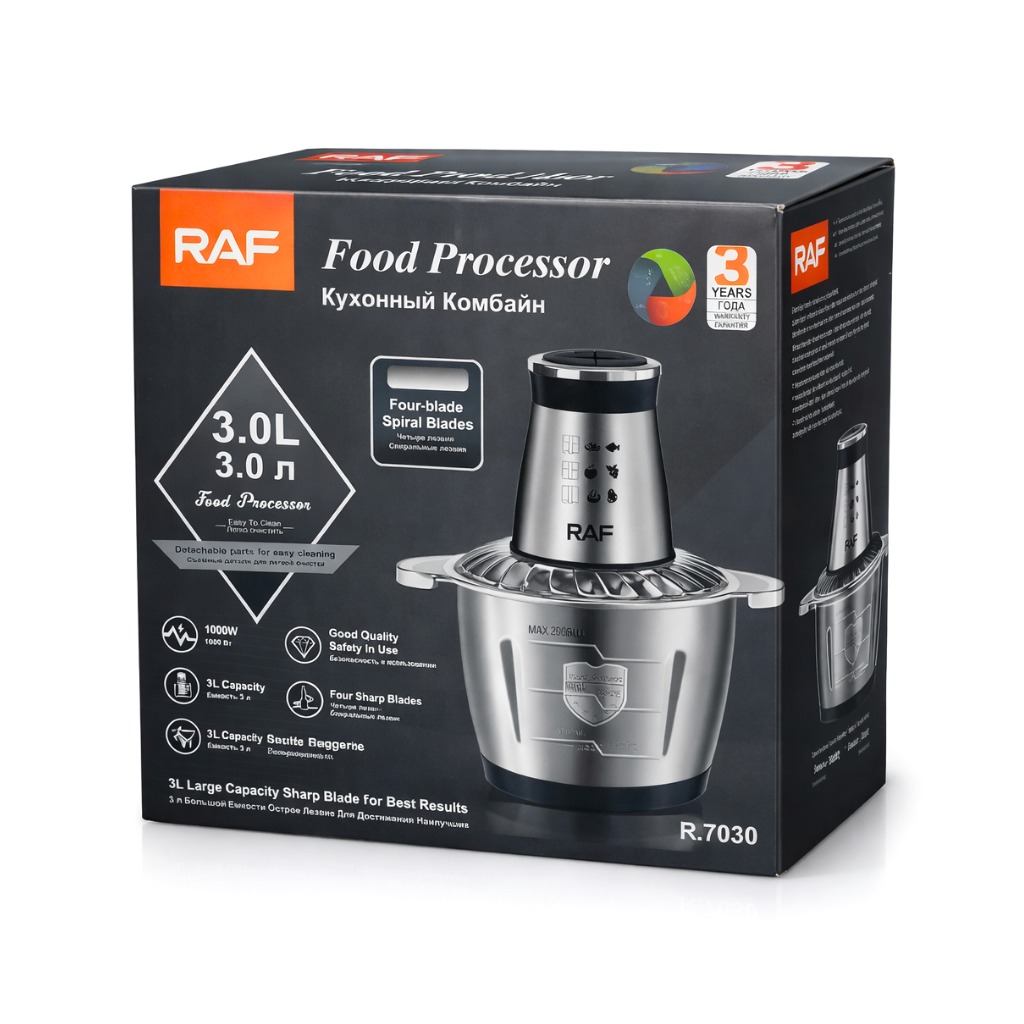 Procesador de alimentos de 3 Lt. - RAF