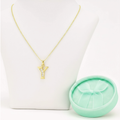 Collar Doble Baño en Oro Letra Y – XUPING