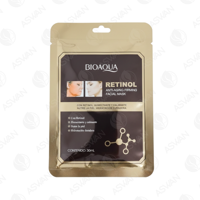 Mascarilla Facial De Retinol Antiedad x10 Uds - BIOAQUA