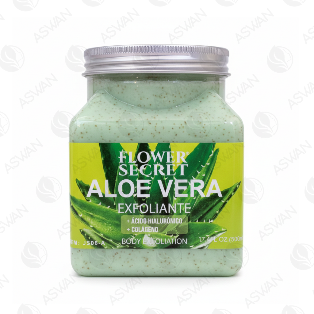 Exfoliante Corporal Aloe Vera 500 ml - FLOWER SECRET