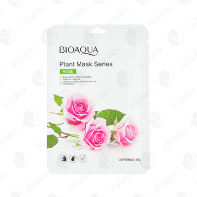 Mascarilla Facial De Rosa x10 Uds - BIOAQUA