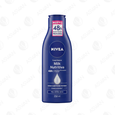 Crema Corporal Milk Nutritiva 48h 250 ml - NIVEA