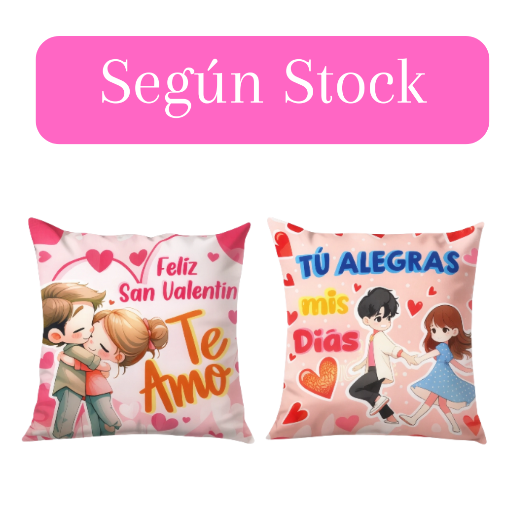 Cojines San Valentín de Pareja