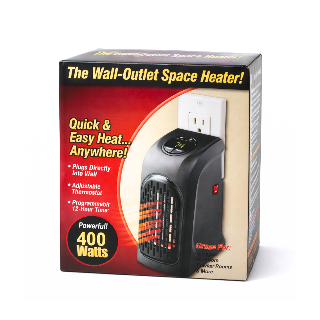 Calefactor Handy Heater de 400 Watts