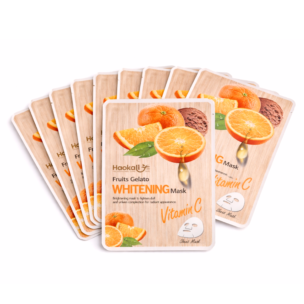 Mascarilla Facial Vitamin C x 10 und - WOKALI