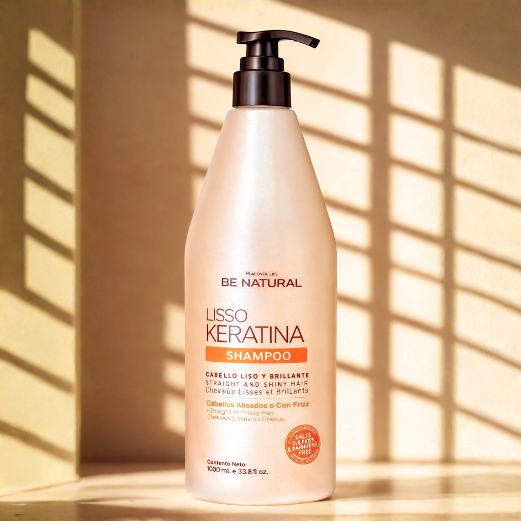 Shampoo Lisso Kerativa 1 Lt - BE NATURAL