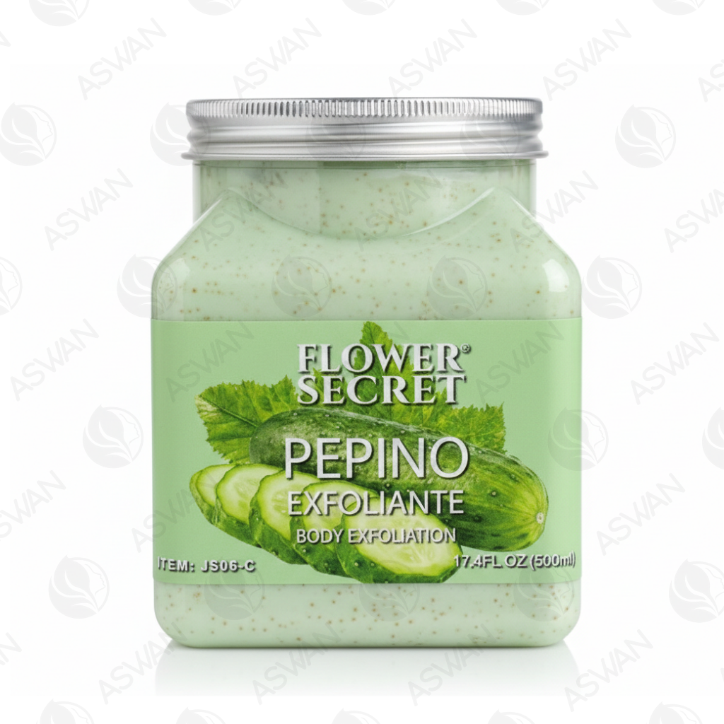 Exfoliante Corporal Pepino 500 ml - FLOWER SECRET