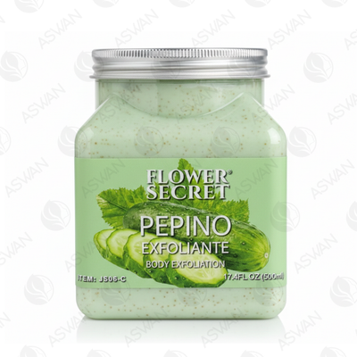 Exfoliante Corporal Pepino 500 ml - FLOWER SECRET