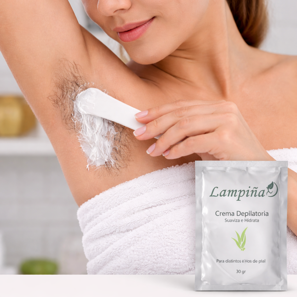 Crema Depiladora Corporal x 30 gr - LAMPIÑA