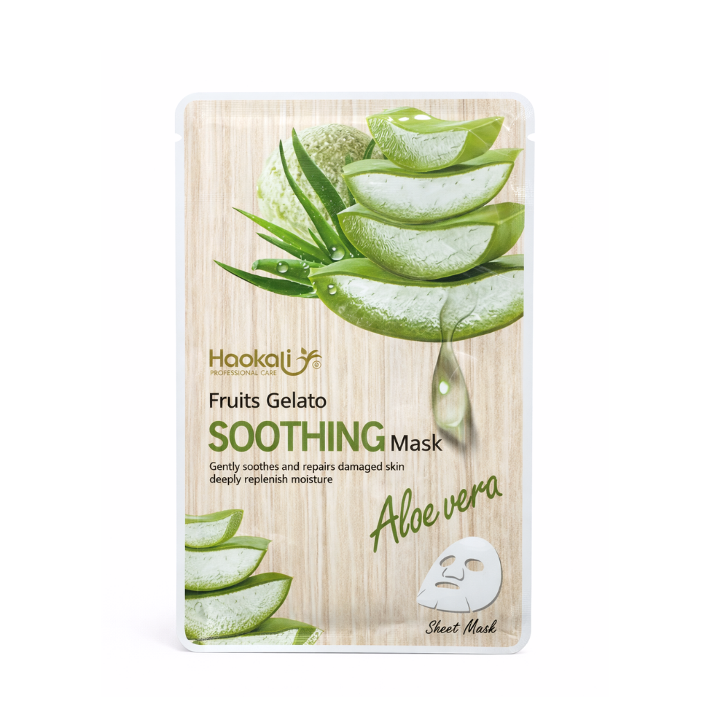 Mascarilla Facial Aloe Vera x 10 und - WOKALI