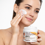 Crema Facial Blanqueadora Rice 115 gr - WOKALI