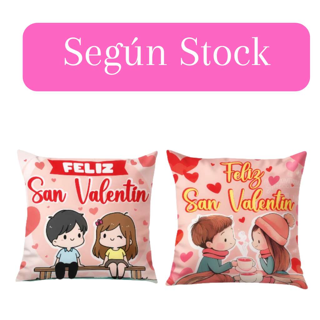 Cojines San Valentín de Pareja