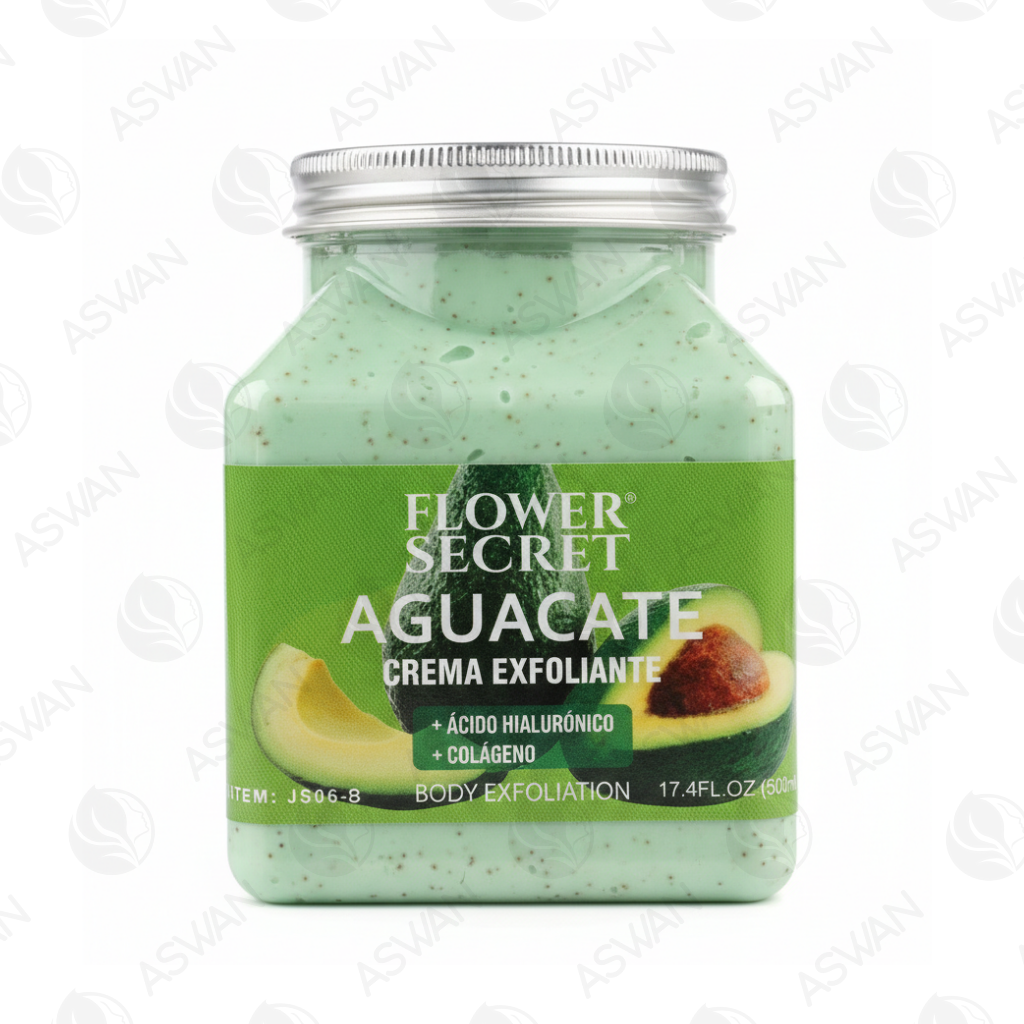 Exfoliante Corporal Aguacate 500 ml - FLOWER SECRET
