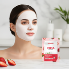 Mascarilla Facial De Fresa x10 Uds - NEVADA
