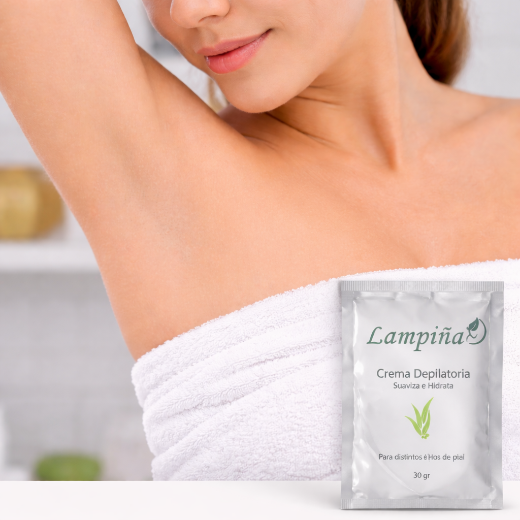 Crema Depiladora Corporal x 30 gr - LAMPIÑA