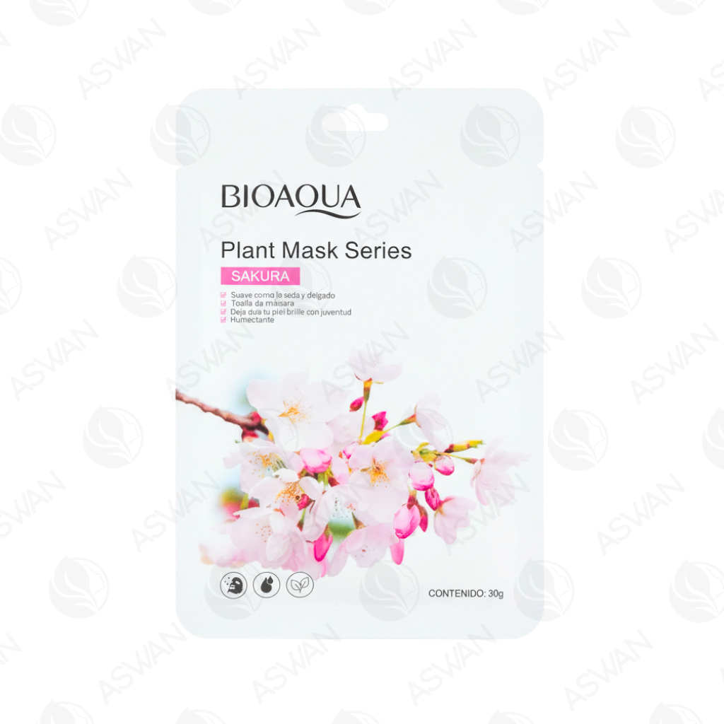 Mascarilla Facial De Sakura x10 Uds - BIOAQUA