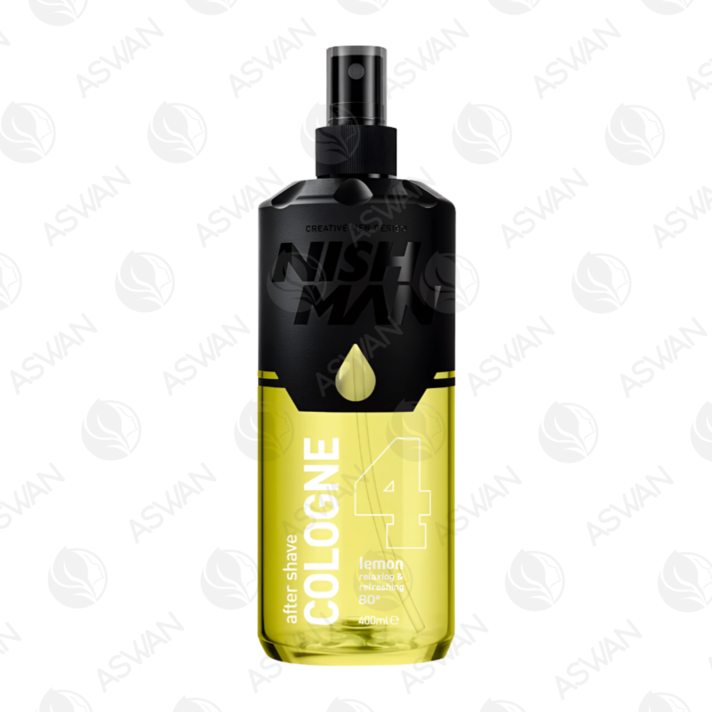 After Shave Cologne 04 Lemon 400 ml - NishMan
