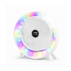 Ventilador Portátil con Luces Led