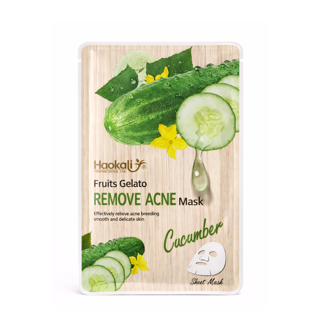 Mascarilla Facial Cucumber x 10 und - WOKALI
