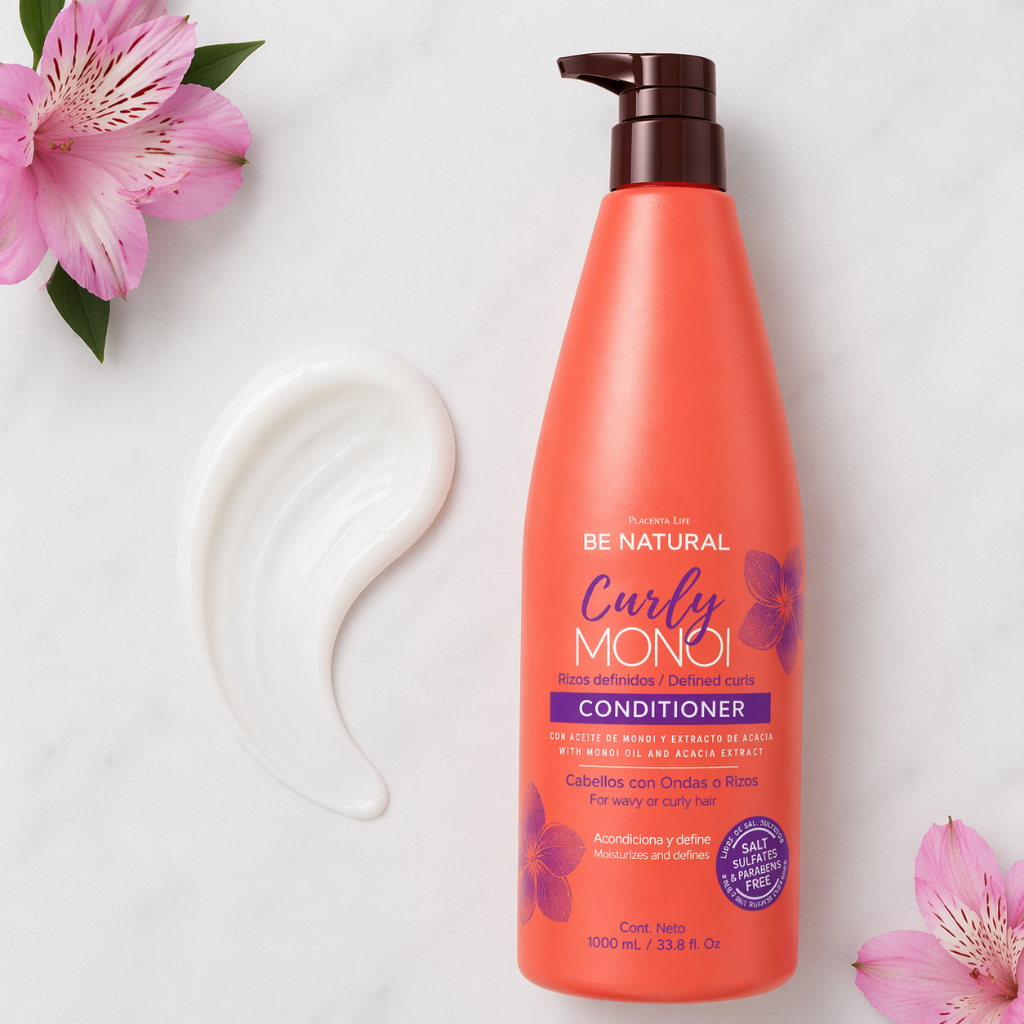 Acondicionador Rizos Definidos Curly Monoi 1 Lt - BE NATURAL